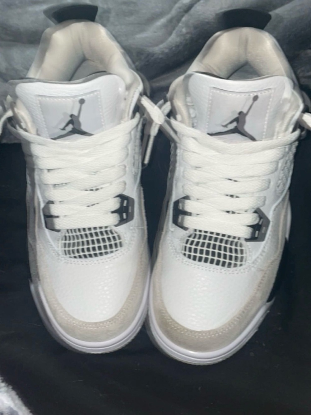 air jordan retro 4 military black WS6